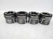 4x Kolben Für Ford Focus II 1,6 TDCi G8DD