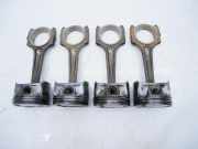 4x Kolben Pleuelstange für Opel Corsa D MK3 1,2 Benzin A12XER LDC