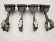 4x Kolben Pleuelstange für Kia Hyundai Rio Picanto i20 i10 1,2 CVVT G4LA 1A031