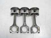 3x Kolben Pleuelstange f?r Ford Fiesta 1,4 SPJC C14HDEZ