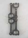 4x Pleuel Pleuelstange für Opel Astra Corsa 1,3 CDTI Z13DTH L4I 8293 93177285