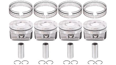 4x Kolben Übermaß +0,25mm 77,25mm Mini R56 R57 Cooper S 1,6 N14 N14B16A NEU