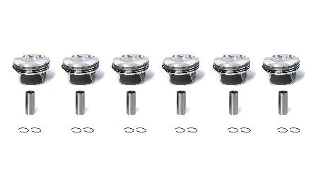 6x Kolben Satz BMW E90 F10 F20 X5 3,0 N54 N54B30A 11257584125 7584125 NEU