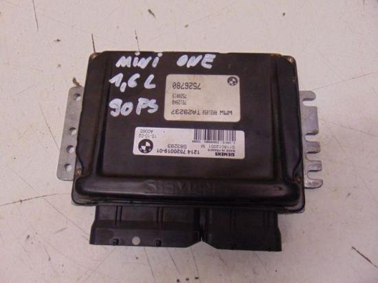 Steuergerät Motor MINI MINI (R50, R53) ONE 66 KW 12147520019-01 Bild Steuergerät Motor MINI MINI (R50, R53) ONE 66 KW 12147520019-01