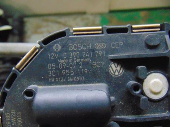 Wischermotor vorne komplett Gestänge VW PASSAT VARIANT (3C5) 2.0 TDI 103 KW 3C195119 Bild Wischermotor vorne komplett Gestänge VW PASSAT VARIANT (3C5) 2.0 TDI 103 KW 3C195119