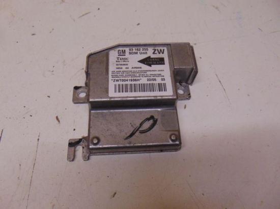 Steuergerät Airbag OPEL TIGRA TWINTOP 1,4 66 KW 93162255 Bild Steuergerät Airbag OPEL TIGRA TWINTOP 1,4 66 KW 93162255