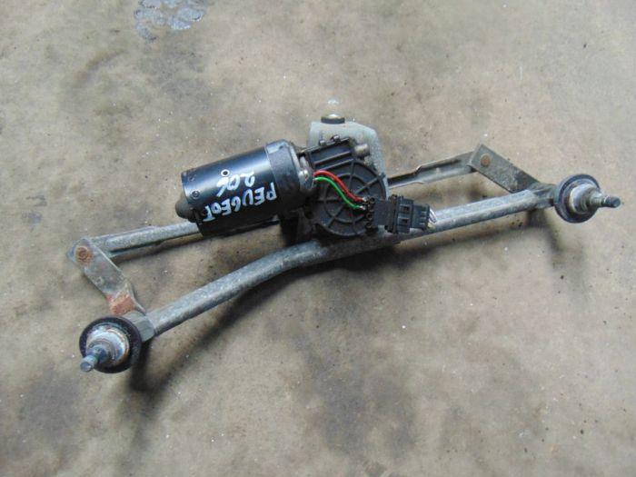 Wischermotor vorne Gestänge komplett PEUGEOT 206 SCHRÄGHECK (2A/C) 1.1I 44 KW