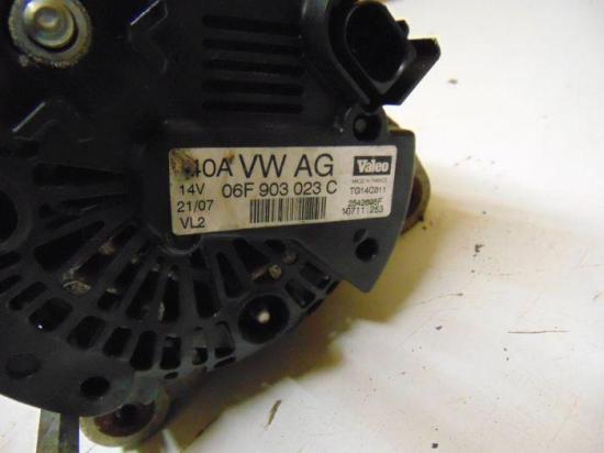 Lichtmaschine VW GOLF PLUS (5M1, 521) 1.9 TDI 77 KW 06F903023C Bild Lichtmaschine VW GOLF PLUS (5M1, 521) 1.9 TDI 77 KW 06F903023C