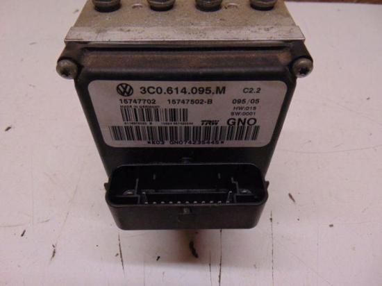 ABS-Regler ABS-Block 3C0614095 VW PASSAT (3C2) 2.0 TDI 103 KW 3C0614095 Bild ABS-Regler ABS-Block 3C0614095 VW PASSAT (3C2) 2.0 TDI 103 KW 3C0614095