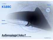 Außenspiegel links FORD Mondeo II Kombi (BNP) K18BC