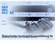 Ölabscheider Kurbelgehäuseentlüftung für Mercedes-Benz W169 W245 A 2004-2012 A6400101162