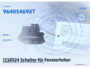 (118524 Schalter für Fensterheber CITROEN C3 (FC) 96401469XT) 96401469XT