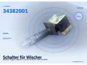Schalter für Wischer RENAULT Megane I (BA) 34382001