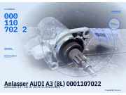 Anlasser AUDI A3 (8L) 0001107022