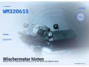 Wischermotor hinten HONDA Civic IV Hatchback (EC, ED, EE) WM32061S