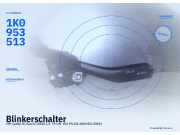 Blinkerschalter VW Caddy III Life (2K) 1K0953513