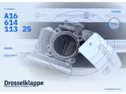 Drosselklappe Mercedes-Benz A-Klasse (W168) A1661411325