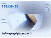 Außenspiegelglas rechts OPEL Movano B Bus (X62) 558138-85