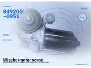 Wischermotor vorne MAZDA 323 F V (BA) 849200-0951