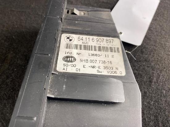 Bedienelement für Klimaanlage BMW 3er (E46) 64116907897 Bild Bedienelement für Klimaanlage BMW 3er (E46) 64116907897