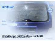 Heckklappe mit Fensterausschnitt CITROEN Berlingo I (MF) 8701W9 8701G7