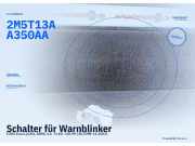 Schalter für Warnblinker FORD Focus (DAW, DBW) 2M5T13AA350AA