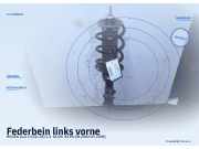 Federbein links vorne HONDA Jazz II (GD-GE)