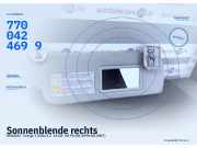 Sonnenblende rechts RENAULT Twingo (C06) 7700424699
