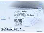 Stoßstange hinten FORD Fiesta I (WFBT, GFBT)