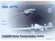 (146889 Motor Fensterheber rechts FORD Maverick 9000775) 900.0775