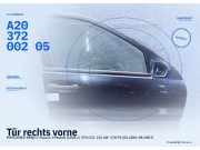 Tür rechts vorne MERCEDES-BENZ C-Klasse T-Modell (S203) A2037200205
