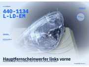 Hauptfernscheinwerfer links vorne MERCEDES-BENZ A-Klasse (W168) 440-1134L- 440-1134L-LD-EM