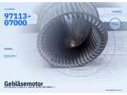 Gebläsemotor KIA Picanto 1 (SA) 9711307000 97113-07000