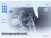 Heizungsregulierventil BMW 3er Touring (E46) 64118369805