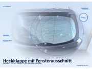 Heckklappe mit Fensterausschnitt PEUGEOT 207
