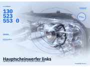 Hauptscheinwerfer links VW Sharan (7M) 1305235530