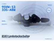 Lenkstockschalter FORD Galaxy (WGR) 95VW-13335-ABW