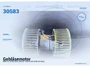 Gebläsemotor BMW 3er (E46) 64119204154 30583