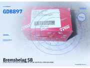 Bremsbelag SB FORD Escort 91 Express (AVL) GDB897