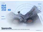 Spannrolle MERCEDES-BENZ A-Klasse (W169) A6402021040