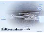Heckklappenscharnier rechts AUDI 100 (4A, C4)