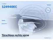 Türschloss rechts vorne DAIHATSU Cuore VII (L276) 124940EC