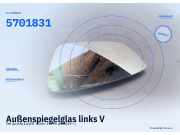 Außenspiegelglas links VW Up (AA) 5701831