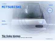 Tür links hinten MITSUBISHI Space Star (DG0) MITSUBISHI