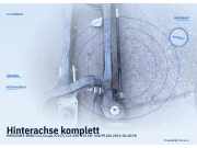 Hinterachse komplett MERCEDES-BENZ CLA Coupe (C117)