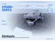 Zündspule TOYOTA Carina E (T19) 90919-02210 19500-16011