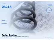 Feder hinten DACIA Sandero II (SD) DACIA
