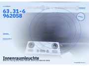 Innenraumleuchte BMW 5er Touring (E61) 63.31-6962058