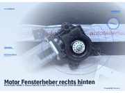 Motor Fensterheber rechts hinten MERCEDES-BENZ S-Klasse (W220)