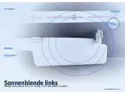 Sonnenblende links SKODA Fabia Kombi (6Y)
